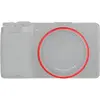 Image de JJC RN GR3 RED Lens Decoration Ring pour Ricoh GRIII, Déclencheur à distance, Rouge