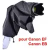 Image de JJC Protection pluie avec oeilleton pour Canon EF et EB (Housse de pluie), Protection pour appareil photo, Noir