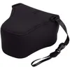Image de JJC OC-F2BK Néoprène Noir Sans Miroir Housse pour Appareil Photo avec Objectif Taille Jusqu Apos à 127 x 85 x 130mm
