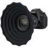 Image de JJC Capuchon de lentille en silicone LH ARL 73mm88mm, Pare-soleil pour objectif, Noir