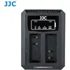 Image de JJC Panasonic DCH BLG10 USB Dual Battery Charger (DMW BLG10/DMW BLE9, Leica BP DC15) (Chargeur de batterie d'appareil photo), Alimentation pour appareil photo, Noir