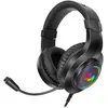 Image de Casque Gamer Redragon HYLAS (H260RGB) avec micro intégré, réglage volume et retroéclairage RGB, haut-parleurs 50 mm