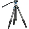 Image de Sirui Kit vidéo ST-125+VA-5 (Carbone), Trépied, Noir