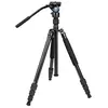 Image de Sirui Traveler VA Alu avec tête vidéo VA5 (Carbone, Métal), Trépied, Noir