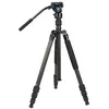 Image de Trépied vidéo Traveler 7C Carbone avec rotule fluide VA-5