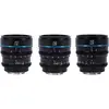 Image de Sirui Nightwalker 24 35+55mm T1.2 S35 MF Cine Lens Bundle Monture RF (Canon RF, APS-C / DX), Objectif, Noir