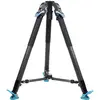 Image de Sirui Tripode vidéo SVT75 Pro (Carbone), Trépied, Bleu, Noir
