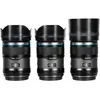 Image de Sirui Sniper Set 23mm, 33mm & 56mm f1.2 Lens Kit (Sony E, APS-C / DX), Objectif, Noir