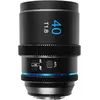 Image de Sirui 40AF133X-ZB 40mm T1.81.33X S35 AF Anamorphic Objektiv (Nikon Z mount, Blue Flare) (Nikon Z, Plein format), Objectif, Noir