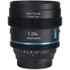 Image de Sirui 20mm T1.8 1.33X S35 AF Anamorphic Objektiv (Nikon Z-Mount, Blue Flare) (Nikon Z, APS-C / DX), Objectif, Noir