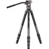 Image de Sirui Sportich Carbon-tativ SP124+B5X (Carbone, Métal), Trépied, Argent, Noir