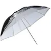 Image de Godox 101cm Dual Duty Paraplu Zwart/Zilver/Wit (Parapluie, 101 cm), Boîte à lumière + réflecteur