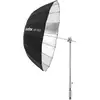 Image de Godox 105cm Parabolique Paraplu Zwart & Zilver (Boîte à lumière parabolique, Parapluie, Réflecteur, 105 cm), Boîte à lumière + réflecteur