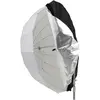 Image de Godox 130cm Zwart en Zilver Diffuser pour Paraplu parabolique (Boule de diffusion, 130 cm), Boîte à lumière + réflecteur