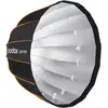 Image de Godox Boîte à lumière parabolique à dégagement rapide, 90 cm (Boîte à lumière, 90 cm), Boîte à lumière + réflecteur