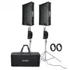 Image de FL100-K2 - 2 panneau led flexible FL100 avec support et sac