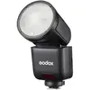 Image de Godox V1mid F - Round head flash with battery for Fujifilm (Flash à monter, Fujifilm, Godox), Flash, Noir