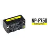 Image de Nitecore NP F750 Pack de batteries 5200mAh 38.5Wh (Batterie de l'appareil photo), Alimentation pour appareil photo, Noir