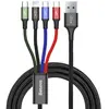 Image de Baseus Câble Usb-c Ca1t4-b01 4 En 1 1.2 M
