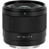 Image de Viltrox AF 15mm F/1.7 Sony E (Sony E, APS-C / DX), Objectif, Noir