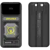 Image de Awei PowerBank z wbudowanym kablem Lightning/USB-C P77K 10000mAh czarny/black 22.5W (10000 mAh, 22.50 W, 37 Wh), Chargeur de secours, Noir