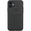Image de Audi Véritable étui rigide en cuir pour iPhone 12/12 Pro 6.1" czarny/black AU-TPUPCIP12P-Q8/D1-BK (Apple iPhone 12, Apple iPhone 12 Pro), Coque pour téléphone portable, Noir