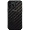 Image de Audi Étui rigide en fibre de carbone pour iPhone 14 Pro 6.1" czarny/black AU-TPUPCIP14P-R8/D2-BK (Apple iPhone 14 Pro), Coque pour téléphone portable, Noir