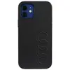 Image de Audi Étui rigide en cuir synthétique pour iPhone 12/12 Pro 6.1" czarny/black AU-TPUPCIP12P-TT/D1-BK (Apple iPhone 12), Coque pour téléphone portable, Noir