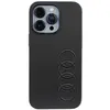 Image de Audi Étui rigide en cuir synthétique pour iPhone 13 Pro Max 6.7" czarny/black AU-TPUPCIP13PM-TT/D1-BK (Apple iPhone 13 Pro Max), Coque pour téléphone portable, Noir