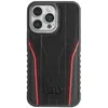 Image de Audi Coque en cuir véritable MagSafe iPhone 14 Pro Max 6.7" czarno-czerwony/noir-rouge AU-TPUPCMIP14 (Apple iPhone 14 Pro Max), Coque pour téléphone portable, Noir, Rouge