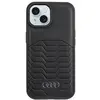 Image de Audi Coque en cuir synthétique MagSafe iPhone 15 / 14 / 13 6.1" czarny/noir AU-TPUPCMIP15-GT/D3-BK (Apple iPhone 13, Apple iPhone 14, Apple iPhone 15), Coque pour téléphone portable, Noir