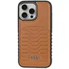 Image de Audi Coque en cuir synthétique MagSafe iPhone 15 Pro 6.1" br zowy/brown AU-TPUPCMIP15P-GT/D3-BN (Apple iPhone 15 Pro), Coque pour téléphone portable, Marron