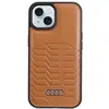 Image de Audi Cuir synthétique MagSafe iPhone 15 Plus / 14 Plus 6.7" br zowy/brown hardcase AU-TPUPCMIP15M-G (Apple iPhone 15 Plus), Coque pour téléphone portable, Marron