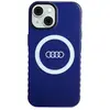 Image de Audi IML Big Logo MagSafe étui pour iPhone 15 / 14 / 13 6.1" niebieski/navy blue hardcase AU-IMLMIP15-Q5/ (Apple iPhone 15), Coque pour téléphone portable, Bleu