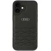 Image de Audi Étui rigide en cuir synthétique pour iPhone 16 Plus 6.7" czarny/black AU-TPUPCIP16M-GT/D2-BK (Apple iPhone 16 Plus), Coque pour téléphone portable, Noir