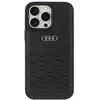 Image de Audi Étui rigide en cuir synthétique pour iPhone 16 Pro Max 6.9" czarny/black AU-TPUPCIP16PM-GT/D2-BK (Apple iPhone 16 Pro Max), Coque pour téléphone portable, Noir