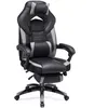 Image de Chaise de bureau SONGMICS chargeable jusqu'à 150 kg, noir-gris, OBG77BG