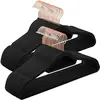 Image de Songmics, Cintres, Cintres en velours antidérapants, lot de 50, peu encombrants, 43,5 cm (50x)