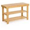 Image de Banc Étagère à Chaussures SONGMICS Charge admissible: 120 kg en Bambou naturel LBS04N