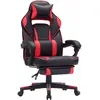 Image de Vasagle Game, Chaise gaming, Rouge, Noir