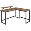 Image de Vasagle, Bureau, Workstation (140 x 130 x 91.50 cm)