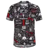 Image de Cycology Maillot Enduro Manches Courtes Graffiti XL