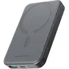 Image de Joyroom Powerbank JR-W020 Mini 5000mAh USB-A USB-C inductive 20W - noir + câble USB-C / USB-C (5000 mAh, 20 W, 18.50 Wh), Chargeur de secours, Noir