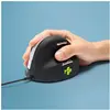 Image de R-Go Tools Rgohe (Filaire), Souris, Argent, Noir