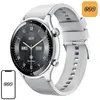 Image de QCY S7 smartwatch (silver) (46 mm, sans carte SIM), Montre connectée