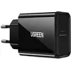 Image de Ugreen USB Single Wall-Charger (20 W, 1 portion), Chargeur USB, Noir