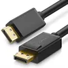 Image de Câble DisplayPort mâle vers DisplayPort mâle DP 1.2. Supporte 4K 60Hz 2K 144Hz PC Carte Graphique Écran (3M)