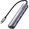 Image de Ugreen CM417 (USB-C, 5 ports), Station d’accueil + hub USB, Gris, Argent