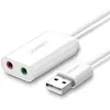 Image de Carte Son Externe Adaptateur USB Audio vers 3,5mm .