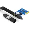 Image de Ugreen Adaptateur sieciowy PCI Express US230, Gigabit 10/100/1000Mbps (Mini PCI Express), Carte réseau, Noir